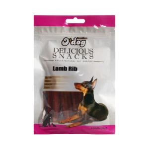 تشویقی سگ او داگ گوشت بره Odog Lamb Rib وزن 100 گرم