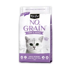 غذای خشک گربه بالغ کیت کت ماهی تن و سالمون Kit Cat وزن 1 کیلوگرم