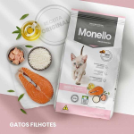 غذای خشک بچه گربه مونلو مرغ و ماهی سالمون Monello وزن 10 کیلوگرم - تصویر 2