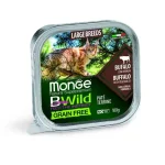 ووم گربه بالغ مونژه بوفالو Monge Bwild وزن 100 گرم