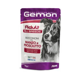 پوچ سگ جمون چانک گوشت و ژامبون Gemon وزن 100 گرم