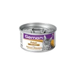 کنسرو گربه بالغ جمون موس مرغ و خوک Gemon وزن 85 گرم