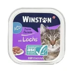 ووم گربه بالغ وینستون ماهی سالمون Winston وزن 100 گرم