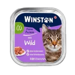 ووم گربه بالغ وینستون گوشت شکار Winston وزن 100 گرم