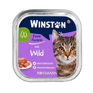 ووم گربه بالغ وینستون گوشت شکار Winston وزن 100 گرم
