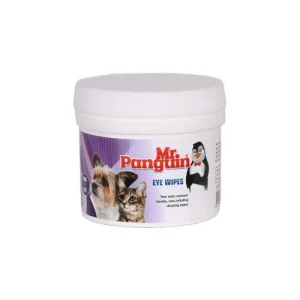 دستمال مرطوب چشم سگ و گربه مستر پنگوئن Mr Panguin تعداد 70 عدد
