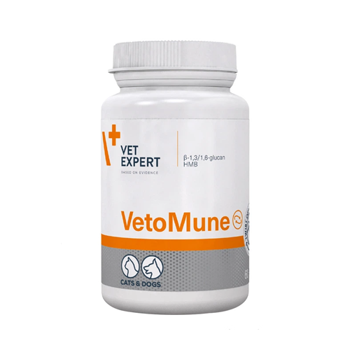 5907752658600 قرص مکمل سگ و گربه وت اکسپرت تقویت سیستم ایمنی Vet Expert vetoMune تعداد 60 عدد