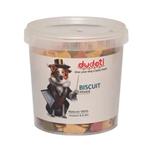 تشویقی بیسکوئیت سگ دودوتی میکس Dudoti وزن 350 گرم