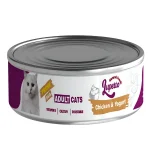 کنسرو گربه بالغ لوپتو پرایم مرغ میکس با ماست، کدو حلوایی و برنج Lupetto بسته 6 عددی - تصویر 2