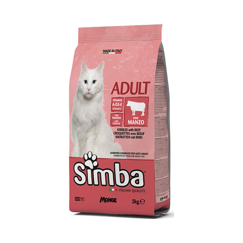 8009470016001 غذا خشک گربه بالغ سیمبا گوشت گاو Simba وزن 400 گرم