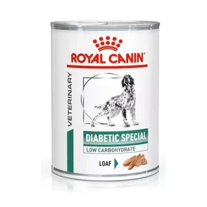 کنسرو درمانی سگ رویال کنین دیابتیک با کربوهیدرات کاهش یافته Royal CaninDiabetic وزن 410 گرم