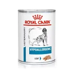 کنسرو درمانی سگ هایپوالرژنیک رویال کنین Royal Canin Hypoallergenic وزن 400 گرم