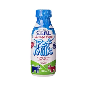 شیر سگ و گربه بدون لاکتوز زیل Zeal حجم 380 میل