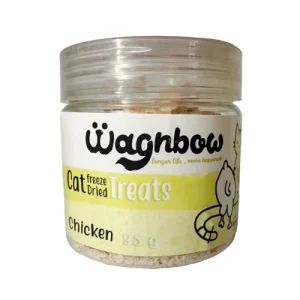 تشویقی فریزدراید گربه وگن بو مرغ Waganbow وزن 35 گرم
