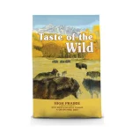 غذای خشک سگ بالغ تیست او د وایلد گوزن و گاومیش Taste of the wild high prairie وزن 2 کیلوگرم