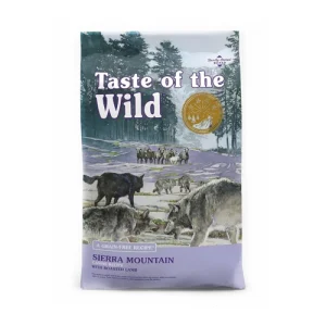 غذای خشک سگ تیست او د وایلد بره Taste of the Wild Sierra Mountain وزن 2 کیلوگرم