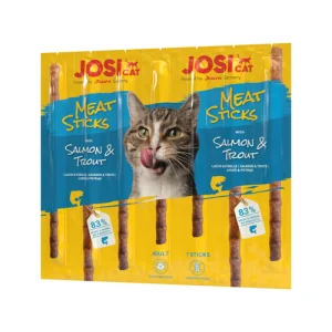 تشویقی مدادی گربه جوسی ماهی سالمون و قزل آلا یک عدد Josi Cat وزن 35 گرم