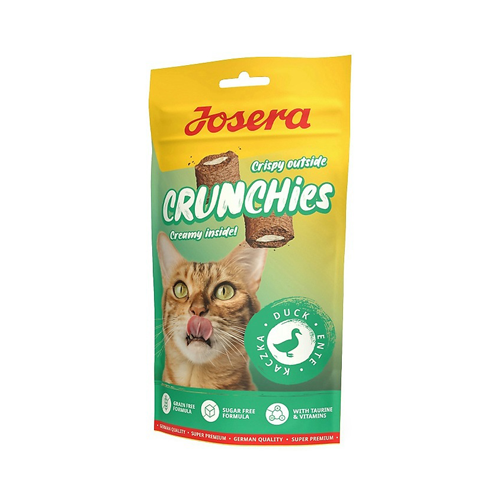 4032254784814 تشویقی گربه کرانچی جوسرا اردک Josera وزن 60 گرم