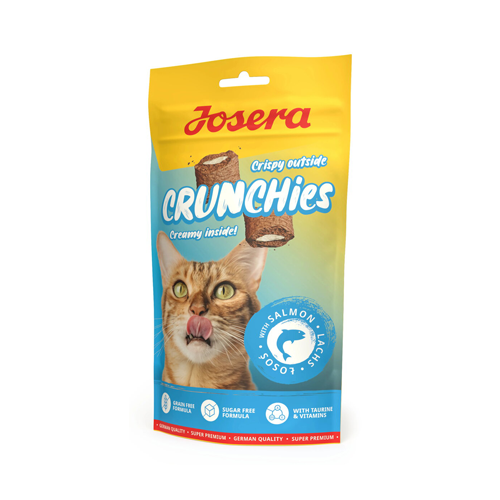 4032254784890 تشویقی گربه کرانچی جوسرا ماهی سالمون Josera وزن 60 گرم