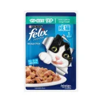 پوچ گربه بالغ فلیکس ماهی تن در ژل Felix وزن 85 گرم