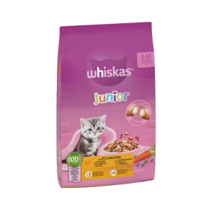 غذای خشک بچه گربه ویسکاس مرغ Whiskas وزن 1.9 کیلوگرم