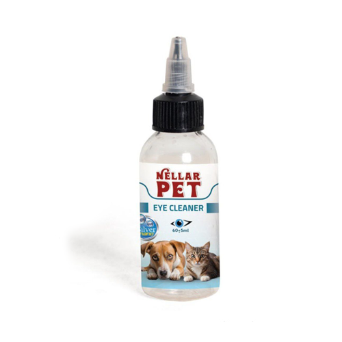 6010000101064 قطره تمیز کننده چشم سگ و گربه نلارپت Nellar Pet حجم 60 میل