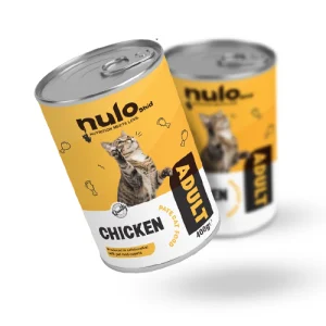 کنسرو گربه بالغ نولوشید پته مرغ Nulo Shid وزن 400 گرم