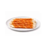 تشویقی سگ ونپی دورپیچ مرغ Wanpy Jerky & Rawhide Twist ده عددی وزن 85 گرم