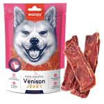 تشویقی سگ ونپی نواری گوزن Wanpy Jerky وزن 100 گرم
