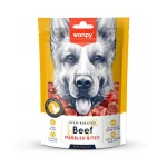 تشویقی سگ ونپی گوشت گاو Wanpy Beef Marbled Bites وزن 100 گرم