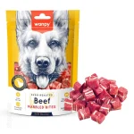 تشویقی سگ ونپی گوشت گاو Wanpy Beef Marbled Bites وزن 100 گرم
