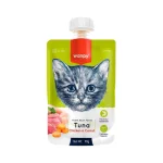 پودینگ گربه ونپی ماهی تن، مرغ و هویج Wanpy وزن ۹۰ گرم