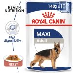 پوچ سگ نژاد بزرگ رویال کنین Royal Canin Maxi Adult وزن 140 گرم