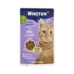پوچ گربه بالغ وینستون طعم متفاوت Winston وزن 100 گرم