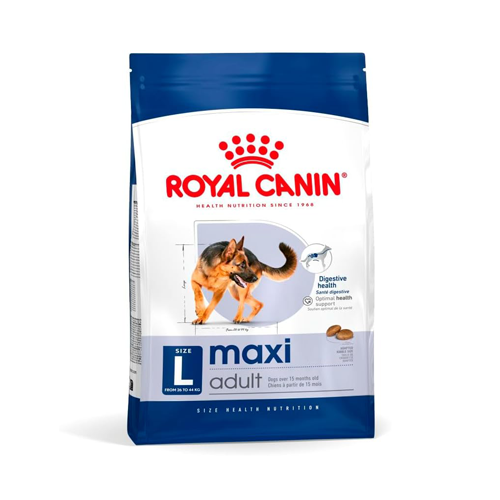 غذای خشک سگ نژاد بزرگ رویال کنین Royal Canin Maxi Adult وزن 15 کیلوگرم