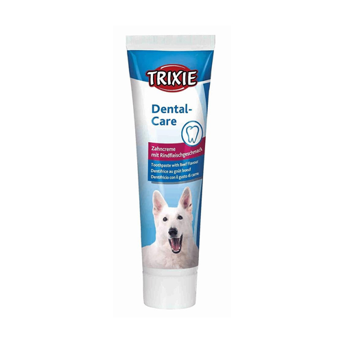 4011905025452 خمیر دندان سگ تریکسی گوشت Trixie وزن 100 گرم