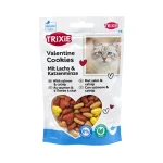 تشویقی گربه تریکسی ویتامینی ماهی سالمون و کتنیپ Trixie وزن 50 گرم