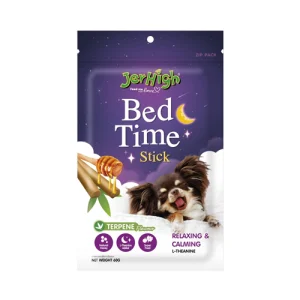 تشویقی سگ جرهای عسل و دارچین Jerhigh Bed Time وزن 50 گرم