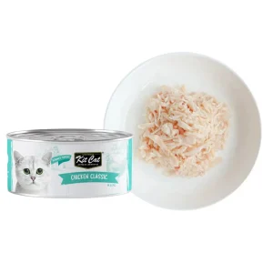 کنسرو گربه بالغ کیت کت مرغ در ژل Kit Cat وزن 80 گرم