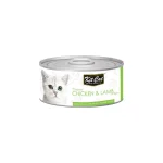 کنسرو گربه بالغ کیت کت مرغ و بره در ژل Kit Cat وزن 80 گرم