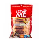 تشویقی سگ بالغ لاومی مرغ و هویج Love Me وزن 300 گرم 