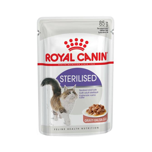 9003579311301 پوچ گربه رویال کنین عقیم شده در ژل Royal Canin Sterilised وزن 85 گرم