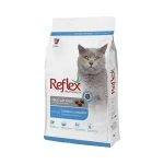 غذای خشک گربه بالغ رفلکس ماهی سالمون و آنچوی Reflex وزن 1 کیلوگرم (فله)
