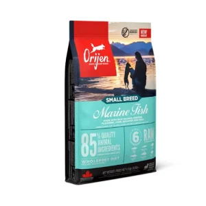 غذای خشک سگ بالغ اوریجن Orijen Small Bread Marine Fish وزن 1.8 کیلوگرم