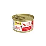 کنسرو گربه بالغ جیم کت نچرال ماهی و گوجه Gim Cat وزن 70 گرم