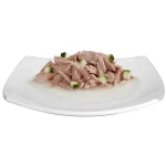 کنسرو گربه بالغ جیم کت نچرال ماهی و کدو سبز Gim Cat وزن 70 گرم