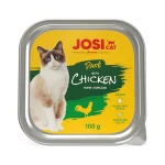 ووم گربه بالغ جوسی مرغ Jossi وزن 100 گرم