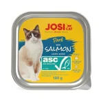ووم گربه بالغ جوسی ماهی سالمون Jossi وزن 100 گرم