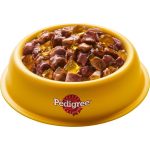 پوچ سگ بالغ پديگري گوشت گوساله و جگر در ژل Pedigree وزن 100 گرم