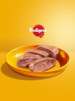 پوچ سگ بالغ نژاد کوچک پديگري موس گوشت گاو Pedigree وزن 100 گرم